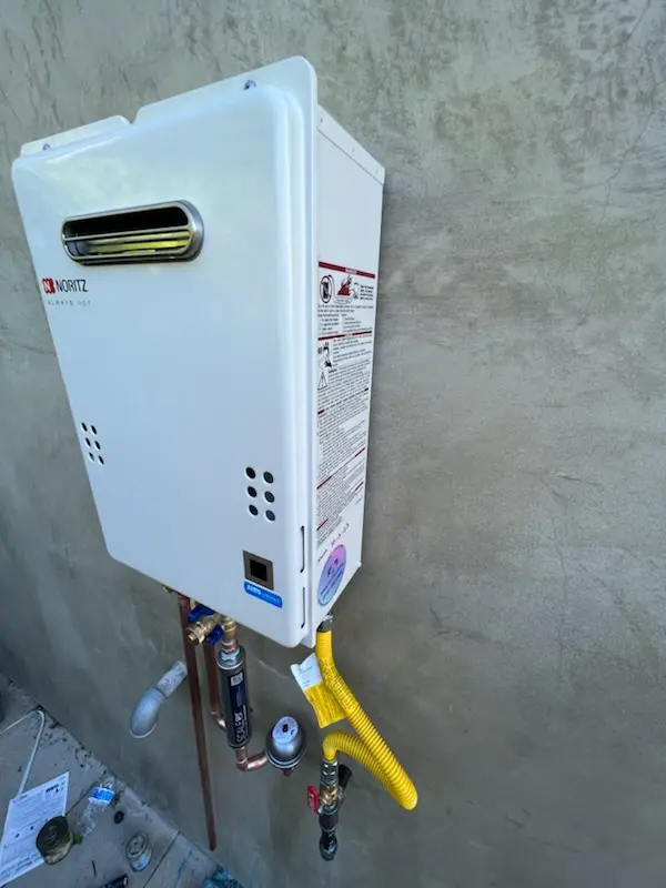 Tankless water heater installation for Seamentown homes